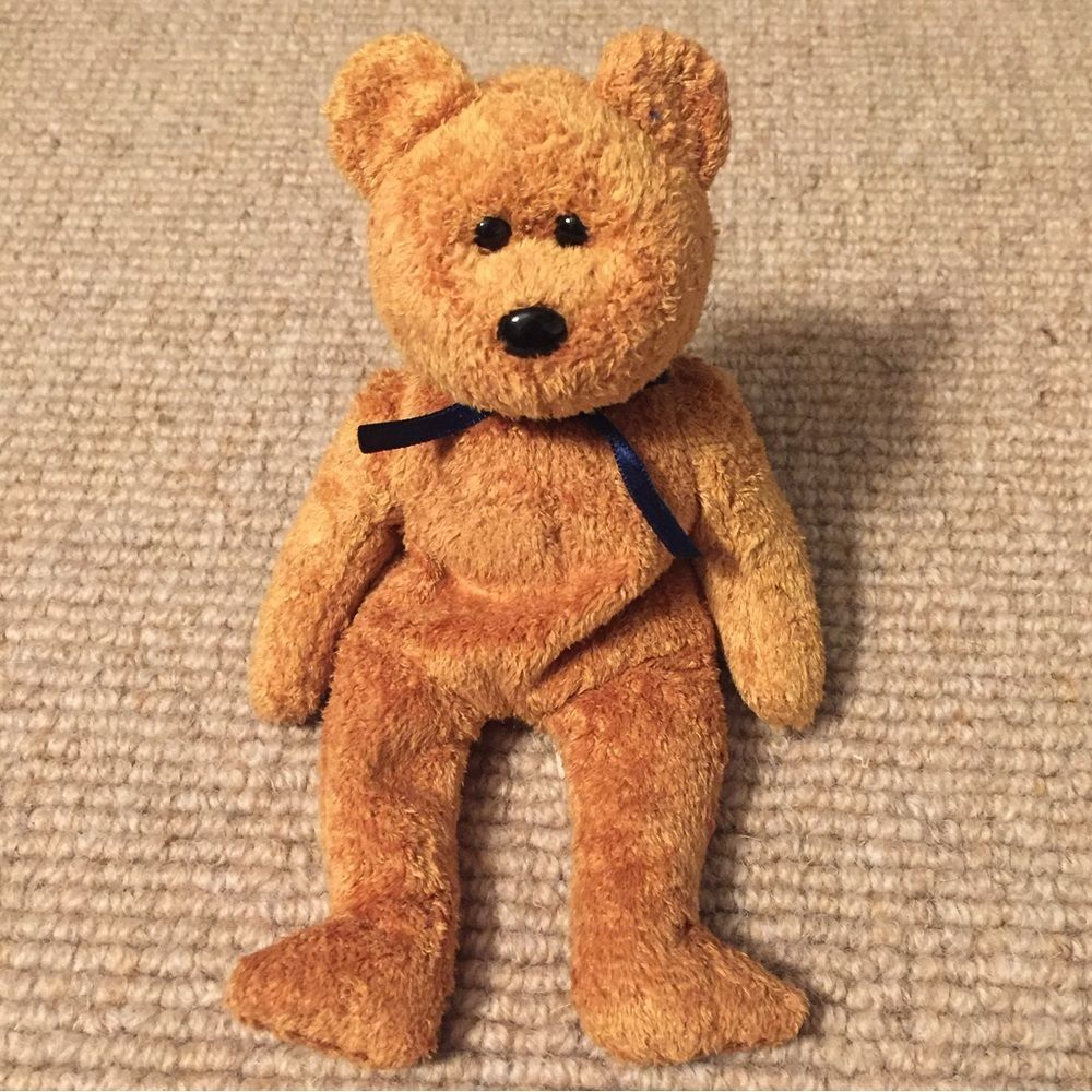 Fuzz the Bear Beanie Baby